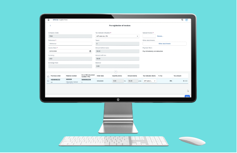 SiPRO Registro automatizado de facturas