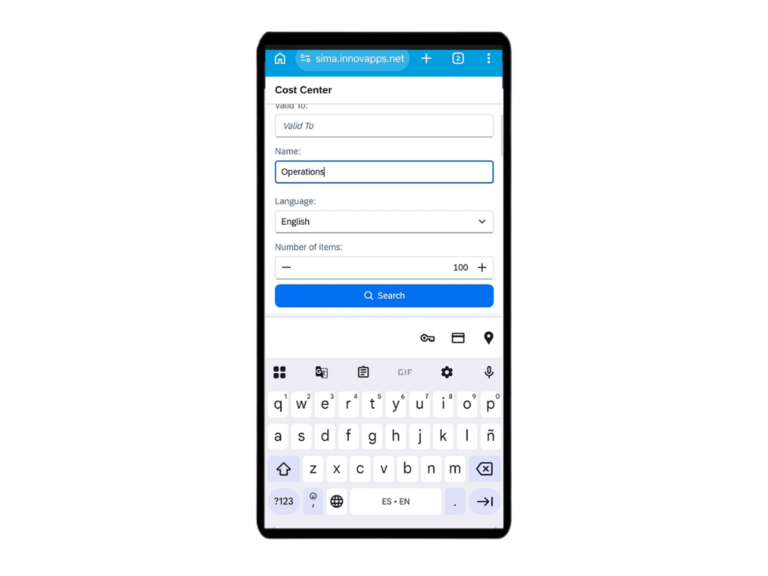 Creación y despacho de reservas de material en SAP